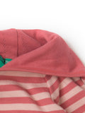 Ružový overal s kapucňou - veľkosti od 12-24 mesiacov