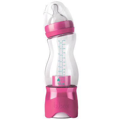Dojčenská fľaša s dávkovačom – rôzne farby